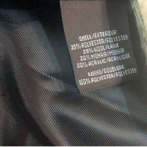 BADGLEY MISCHKA 'Maxine' Plaid Longline Wool Coat, tan/black/white - Picture 9 of 10